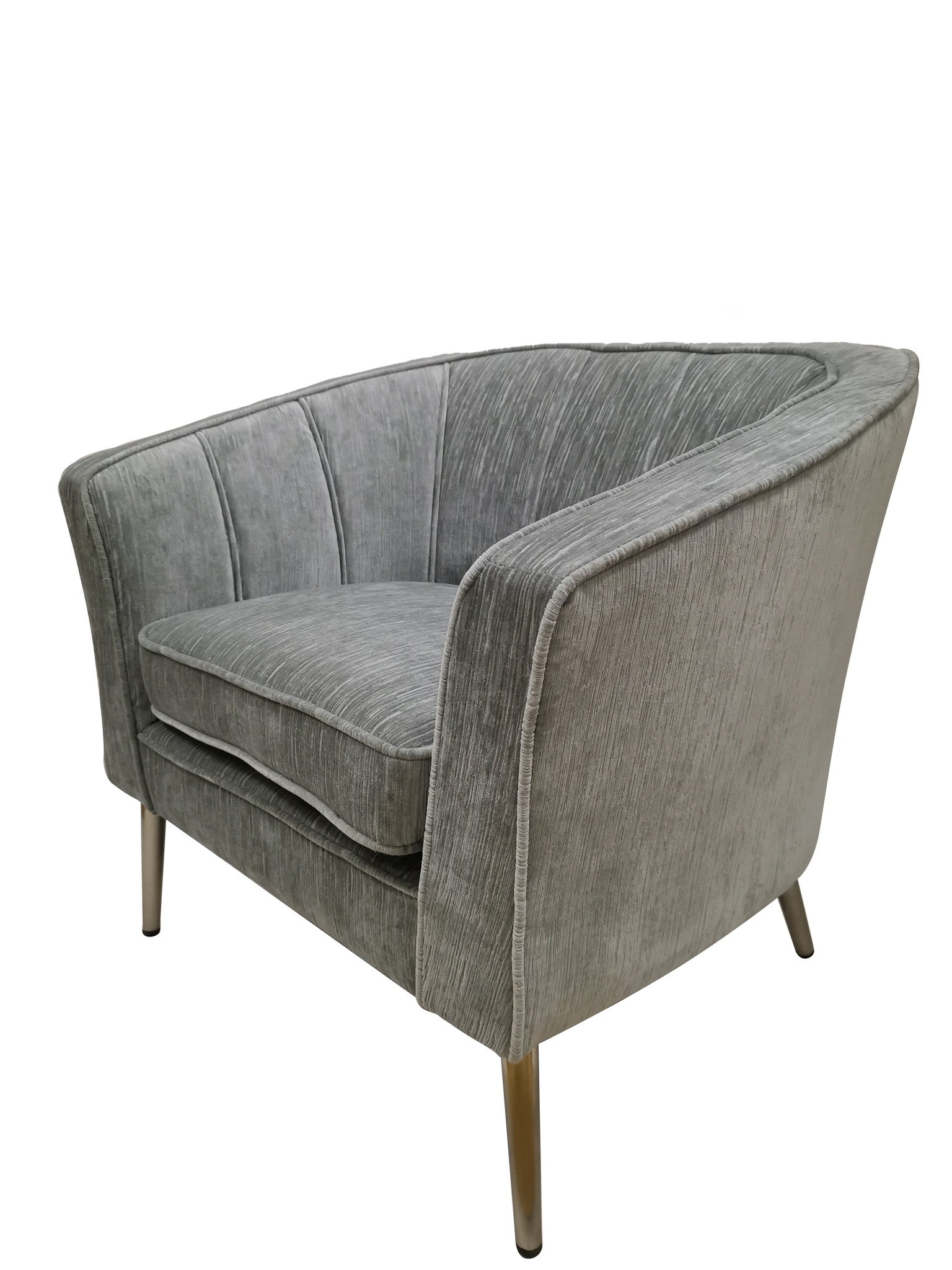 Kendall chair best sale grey velvet