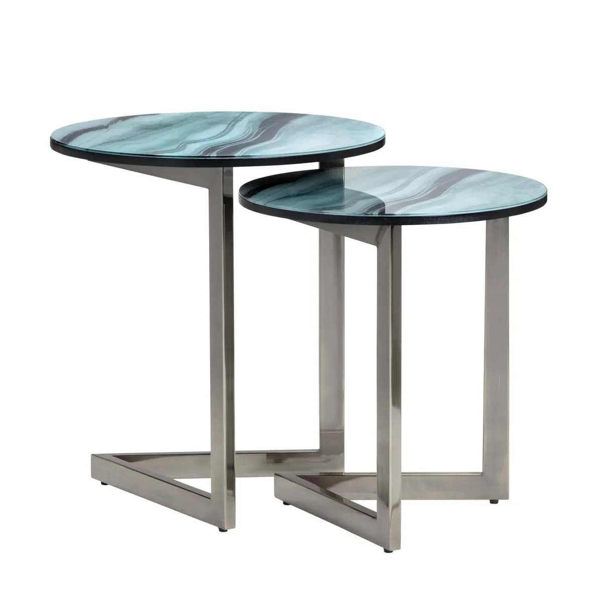  Set Of 2 Nesting Tables 