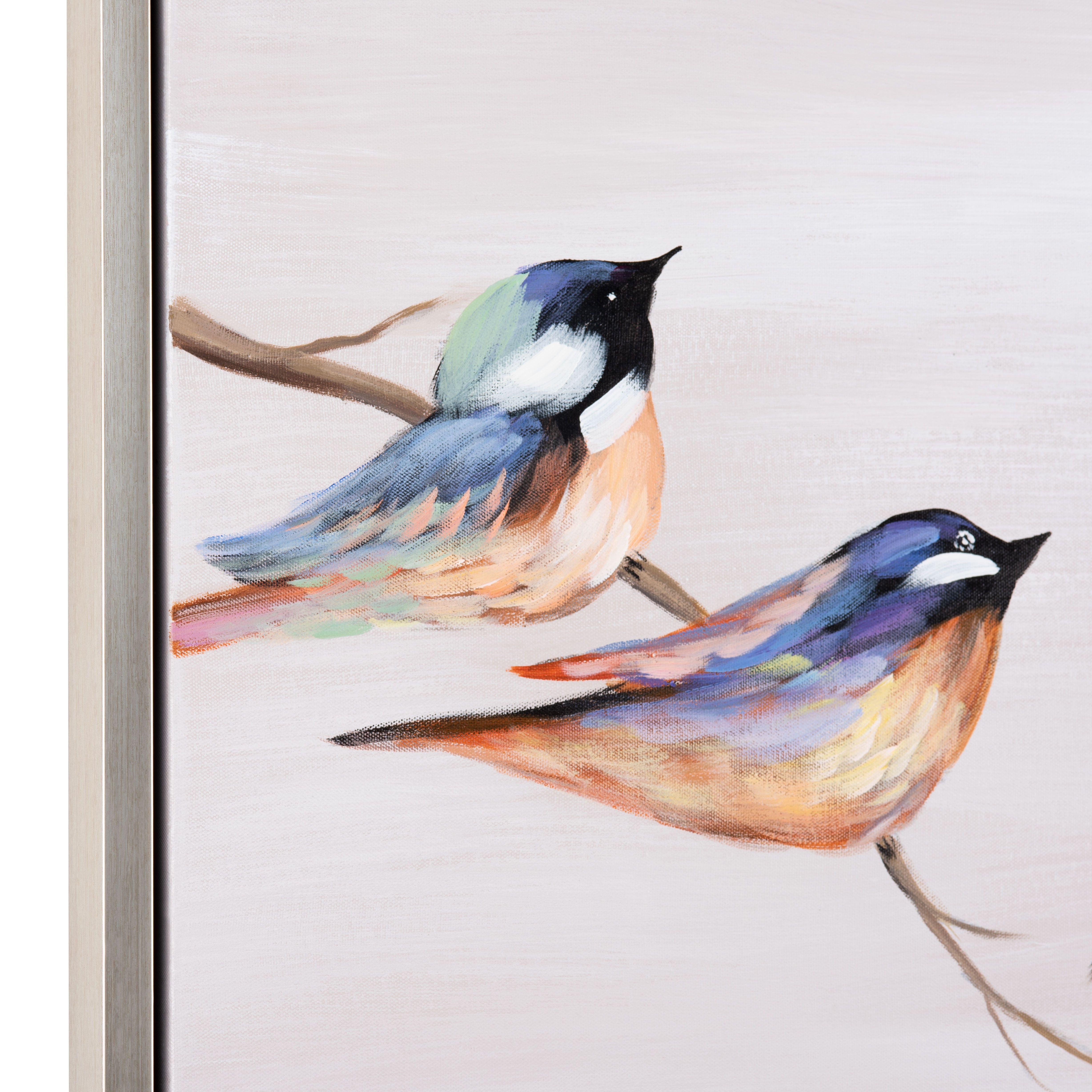絵画 bird Crestview Art Birdie Birds CVTOP3056 - Furniture Market - Austin, TX