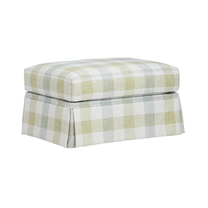 Crestview Sanibel Pattern Ottoman CVUPF579O2
