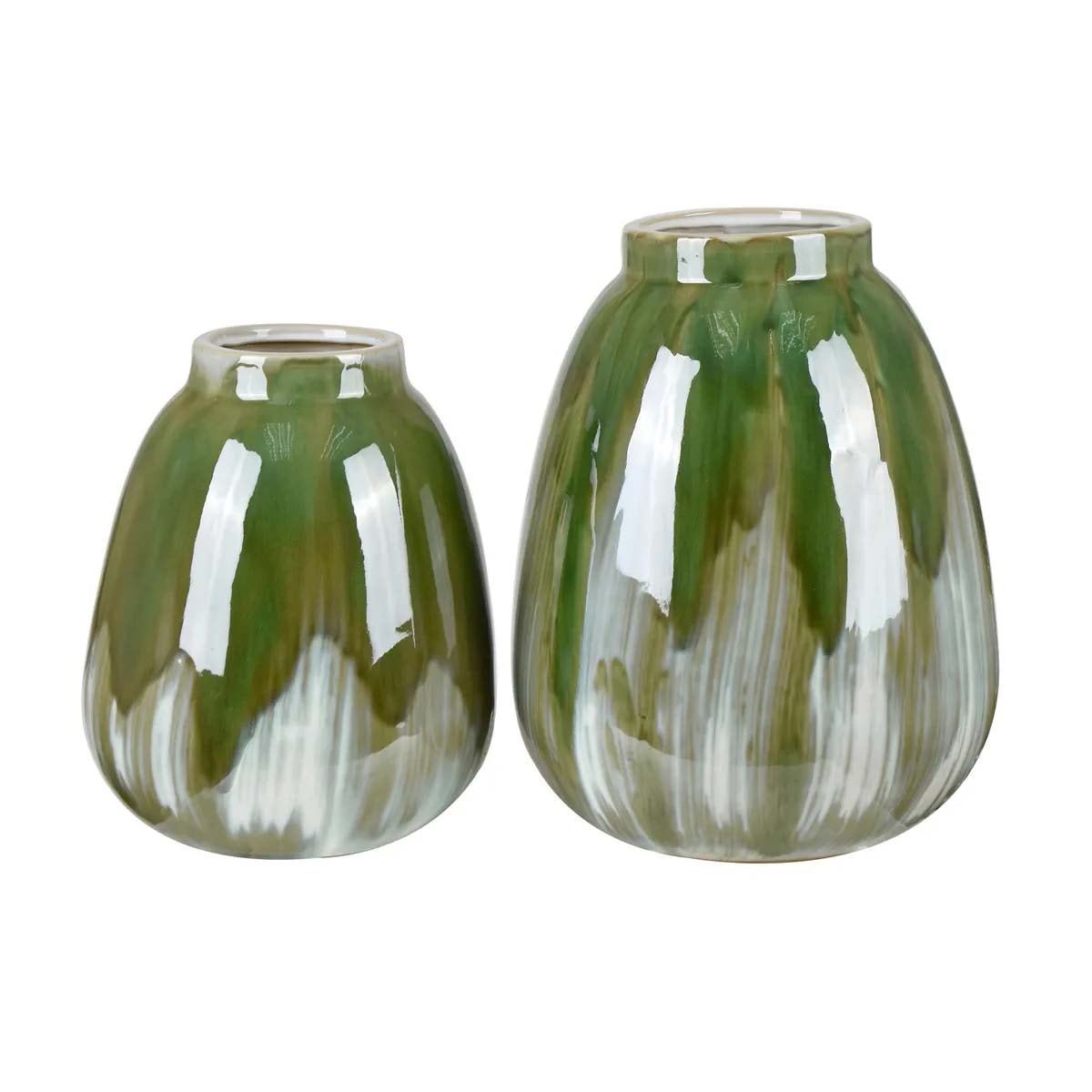 Crestview Green Cluett Vases CVVZSA076