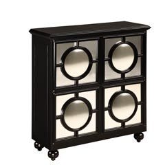Bailey Street Living Room Mirage Cabinet Ebony 6042880 Jernigan