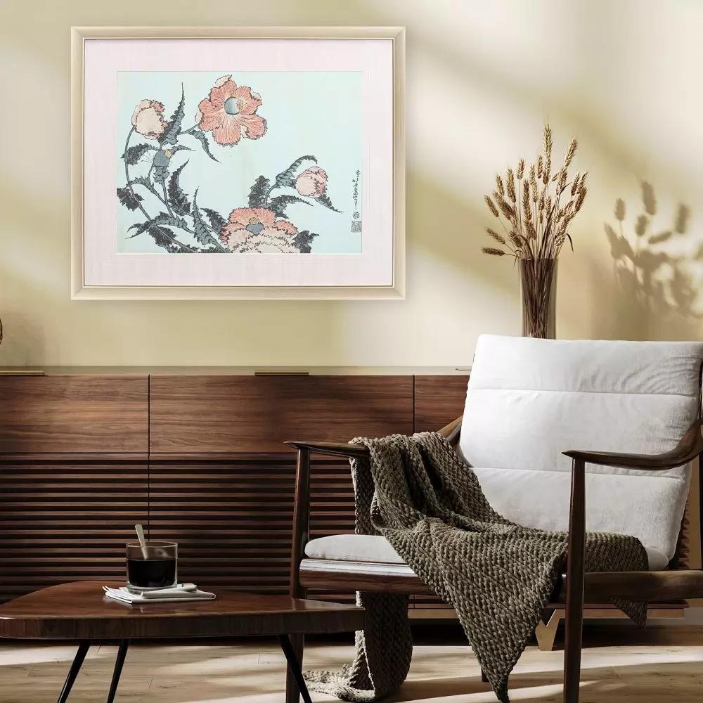 botanical☆ Propac Art Katsushika Floral I 46877 - Burke Furniture Inc