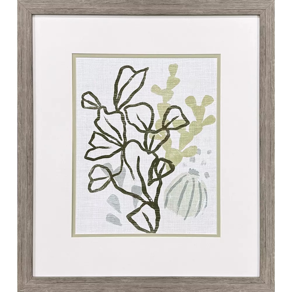  Coral Blockprint IV * 47383