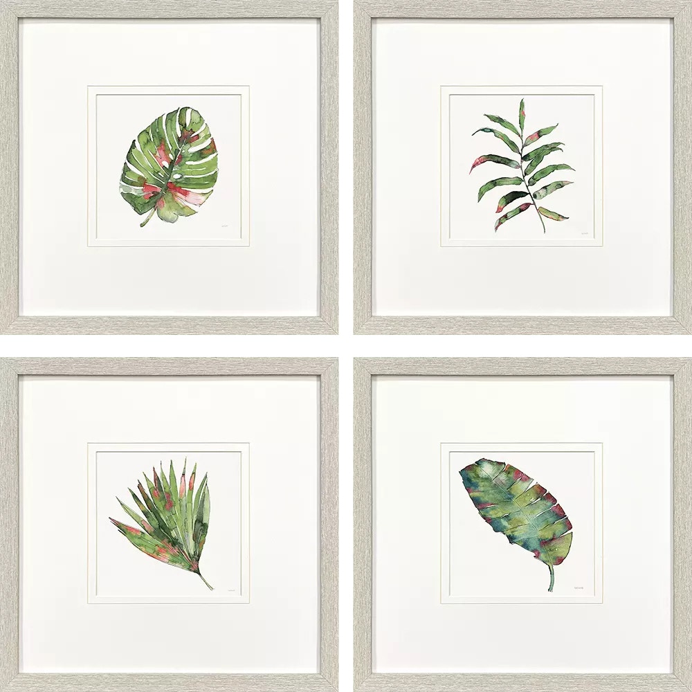  Palm Springs Leaves S/4 47530