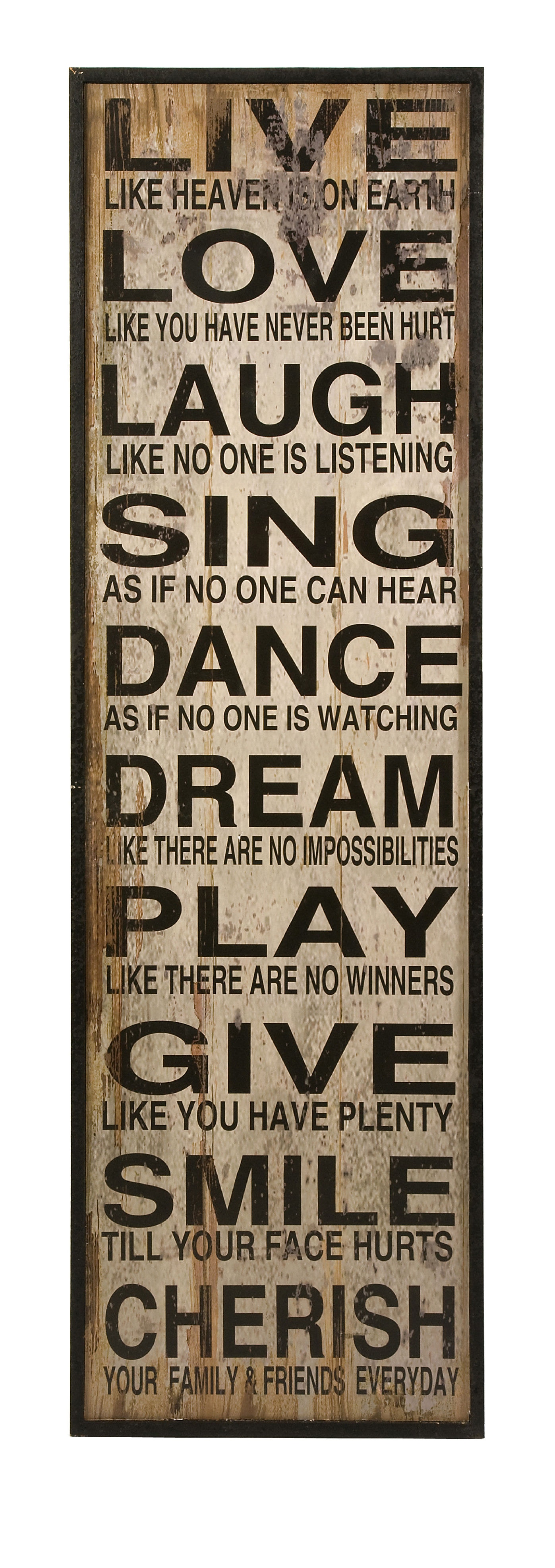 Imax Corporation Accessories Live Love Laugh Wall Decor 89006