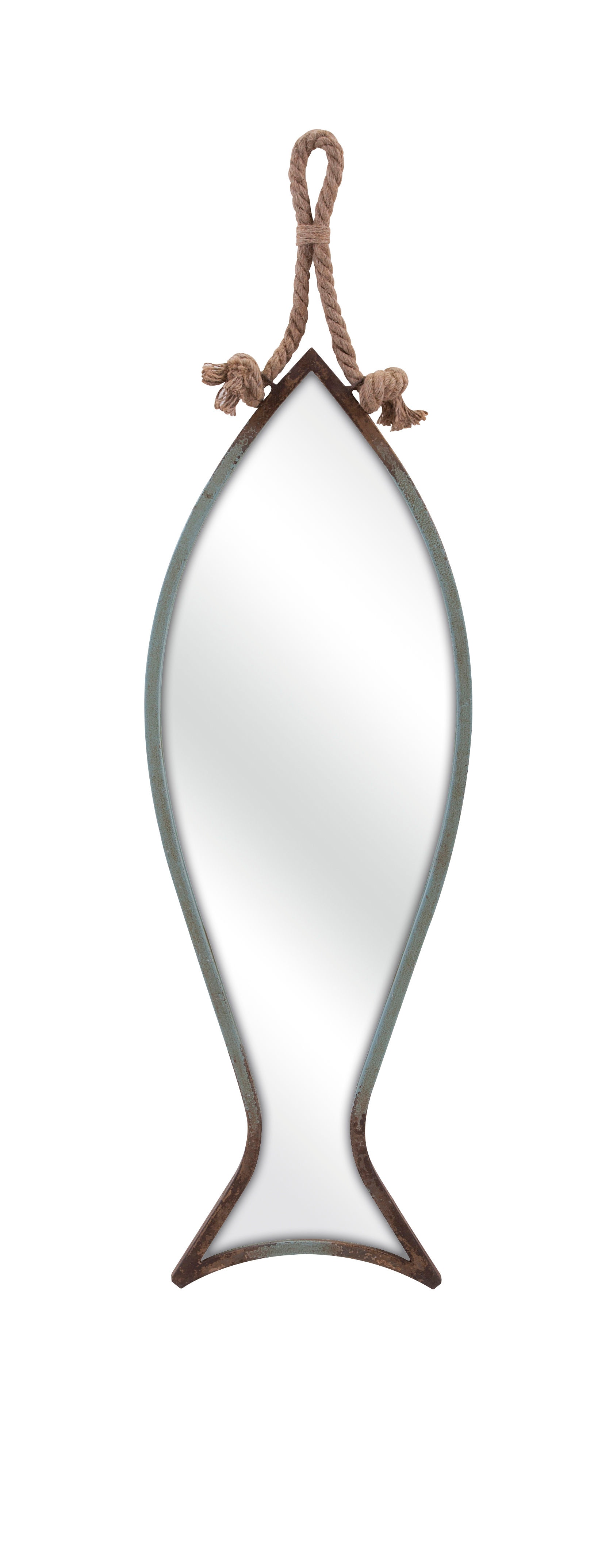 IMAX 89369 Finley Fish Mirror Medium