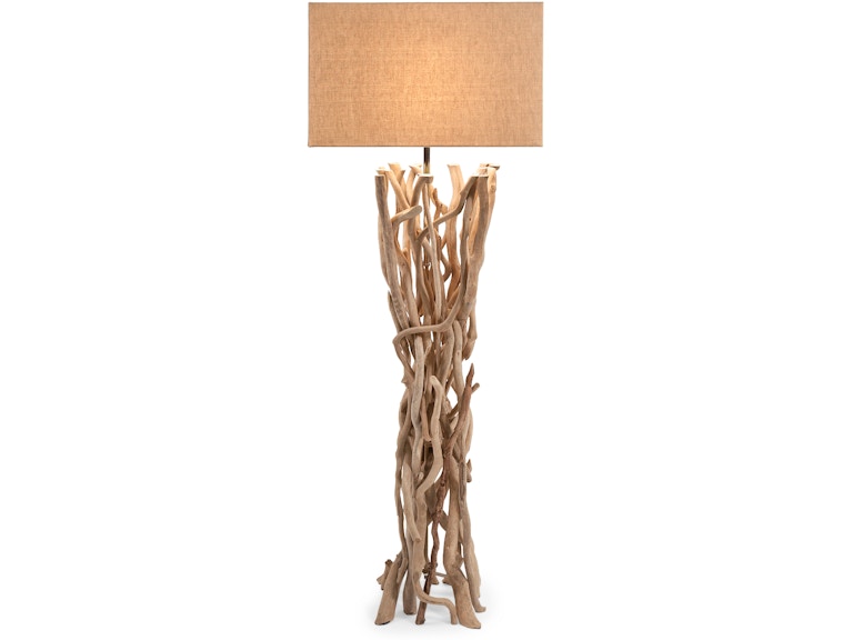 Imax Corporation Lamps And Lighting Explorer Driftwood Floor Lamp
