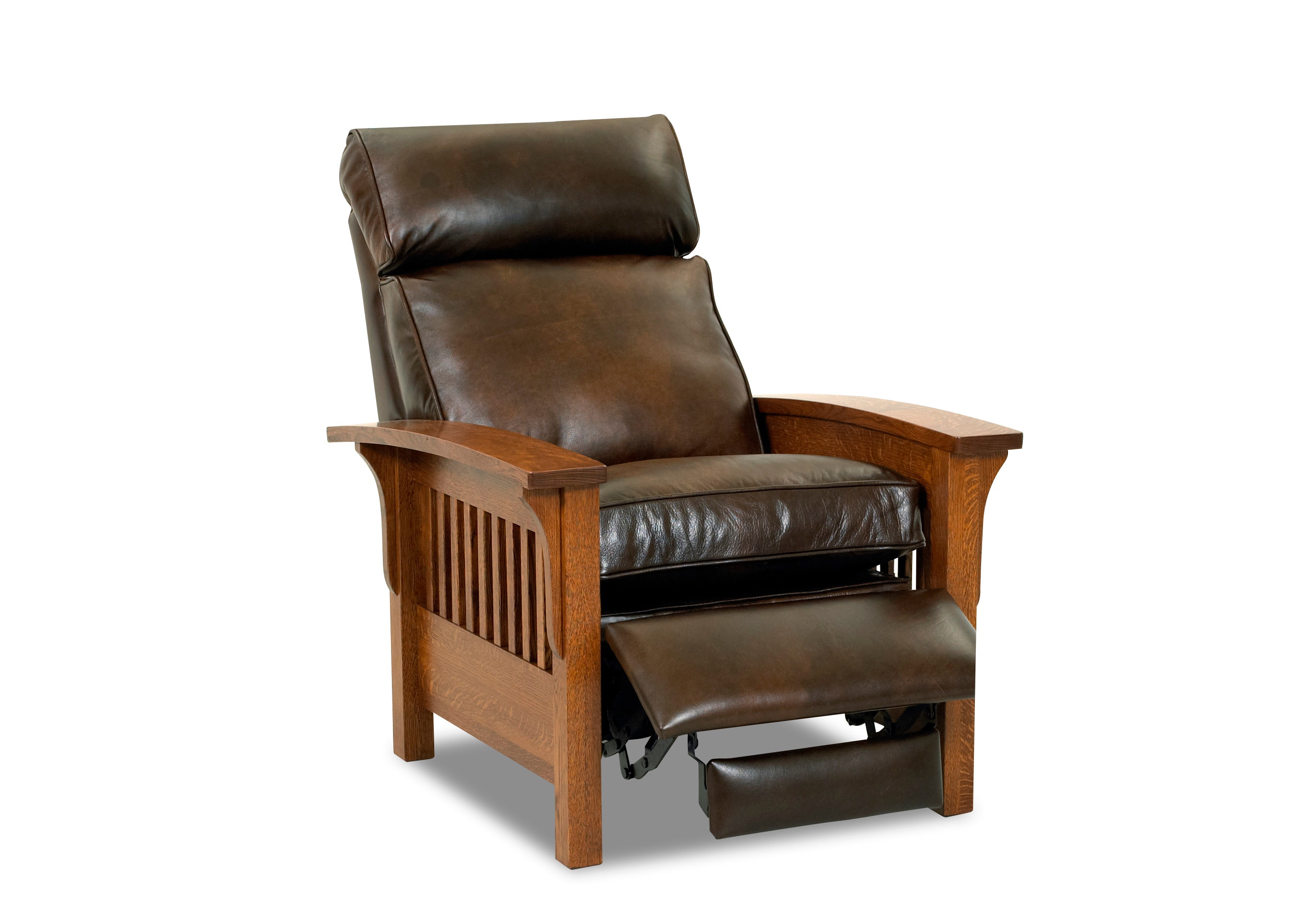 leather mission chair