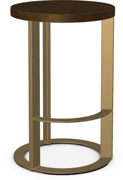 Amisco Allegro Counter height non swivel stool 40043-26B