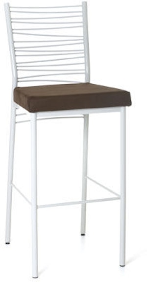 Amisco Crescent Bar height non swivel stool 40123-30