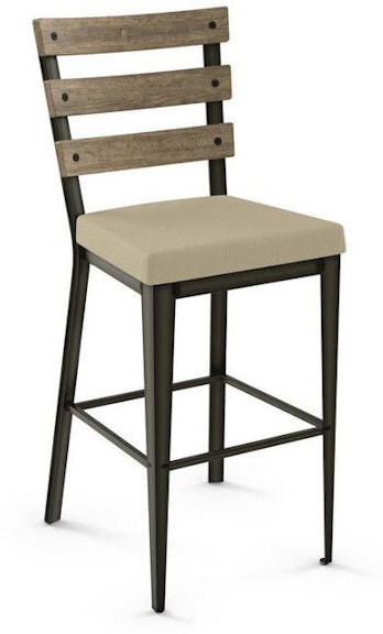 Amisco Dexter Bar height non swivel stool 40323-30