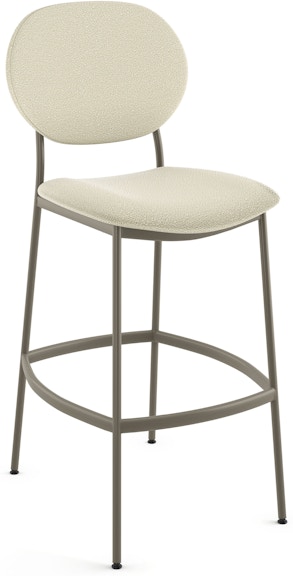 Amisco Cassandra Bar height non swivel stool 40345-30