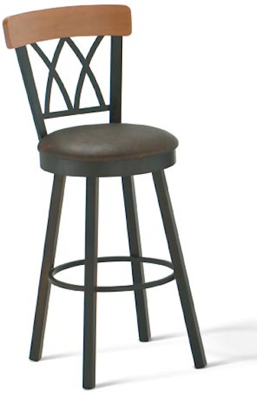 Amisco Brittany Bar height swivel stool 41405-30