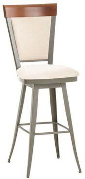 Amisco Eleanor Counter height swivel stool 41410-26