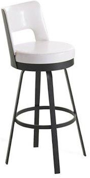 Amisco Brock Bar height swivel stool 41435-30