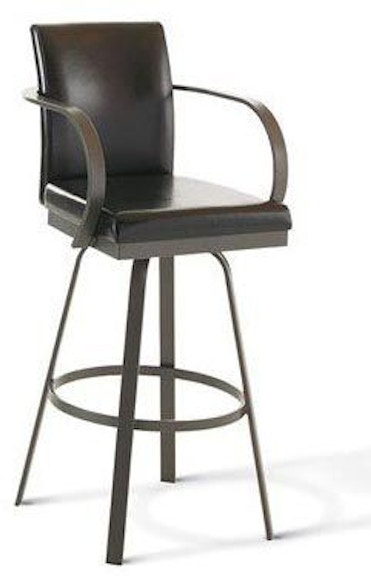 Amisco Lance Bar height swivel stool 41436-30
