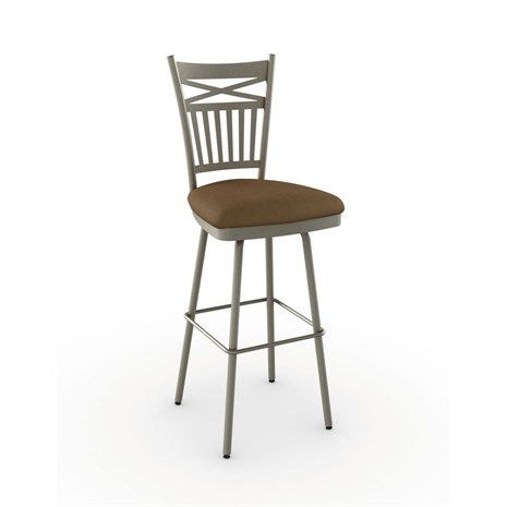 Amisco Bar and Game Room Garden Bar Height Swivel Stool 4148830