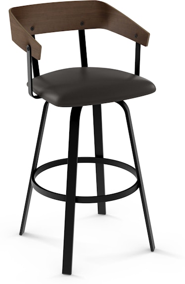 Amisco Carson Bar height swivel stool 41519-30