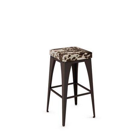 Amisco 4256426 Upright Counter Height Non Swivel Stool