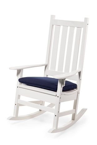 Fully assembled store porch rocking chairs