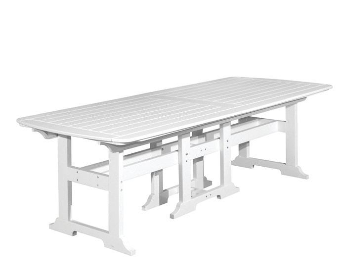 Seaside Casual Portsmouth Dining Table 42 Inch X 100 Inch 96