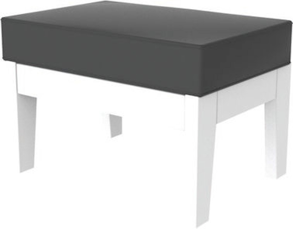 Seaside Casual Outdoor Patio Dex Ottoman 146 Priba Furniture And