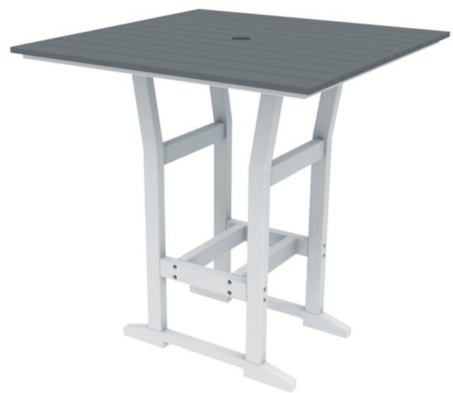 Seaside Casual Outdoor Patio Caf Square 40 Bar Table 330 Kamin