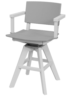 Seaside Casual SYM Swivel Balcony Arm Chair 361