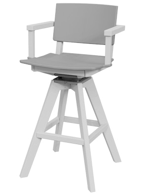 Seaside Casual SYM Swivel Bar Arm Chair 362