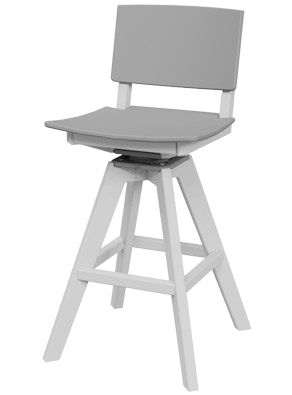 Seaside Casual SYM Swivel Bar Side Chair 365