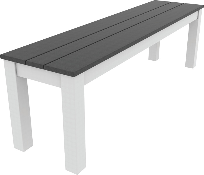 Seaside Casual Greenwich 60 In. Slatted Dining Bench 603S
