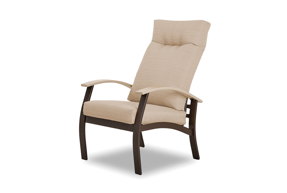 Telescope Casual Furniture Belle Isle Cushion Supreme Arm Chair with Polymer Accents B010