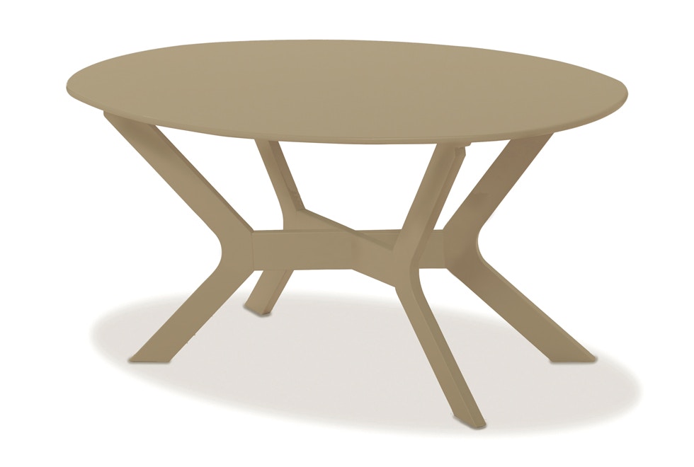 Telescope Casual Furniture Wexler Sling 24 Inch x 42 Inch Oval Coffee Table 5W90