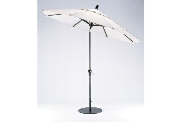 Telescope Casual Furniture Value Market Umbrella 9 Foot Market Umbrella with Powdercoat Aluminum Frame and Autotilt 190