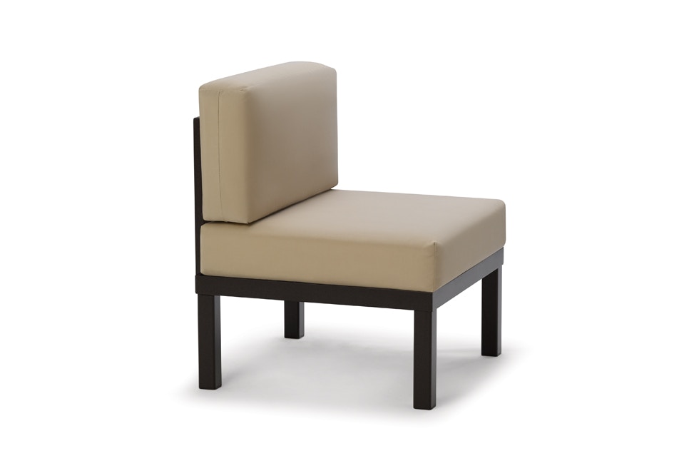Telescope Casual Furniture Larssen Cushion Collection Armless Single Seat Section VL30