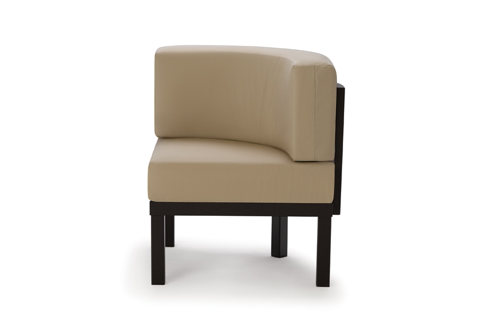 Telescope Casual Furniture Larssen Cushion Collection Curved Corner Section VLC0