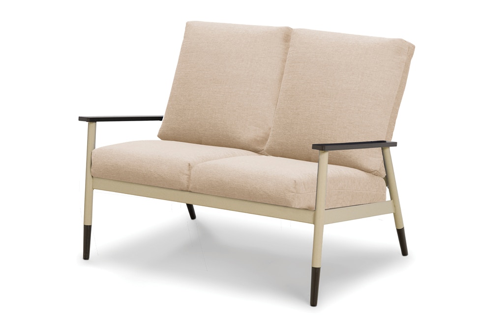Telescope Casual Furniture Welles Cushion Two-Seat Loveseat no Welting D040