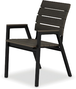 Kendall Sling Stacking Balcony Height Arm Chair 9K80 by