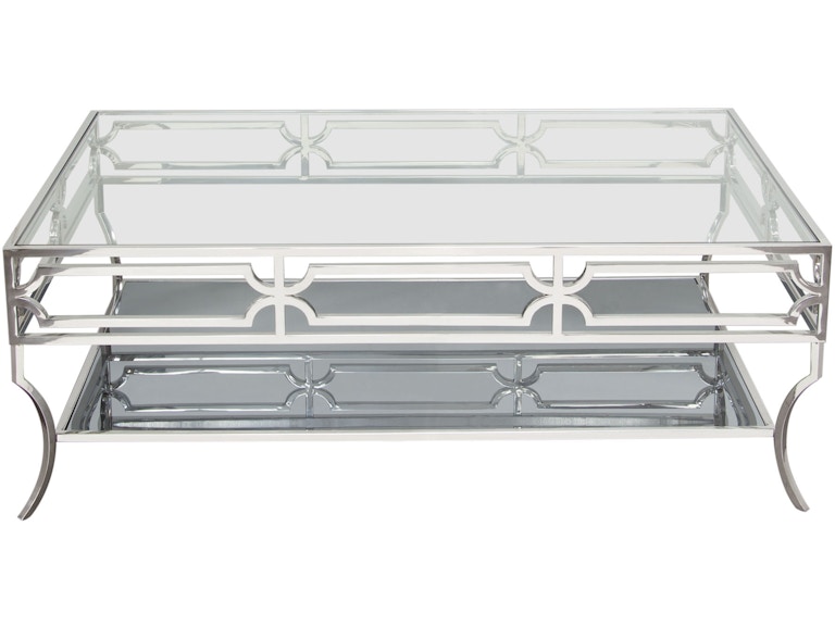 Diamond Sofa Living Room Avalon Tail Table With Clear Gl Top Diamond Sofa Avalon Tail Table With Clear Gl Top Mirrored Shelf And Stainless Steel Frame