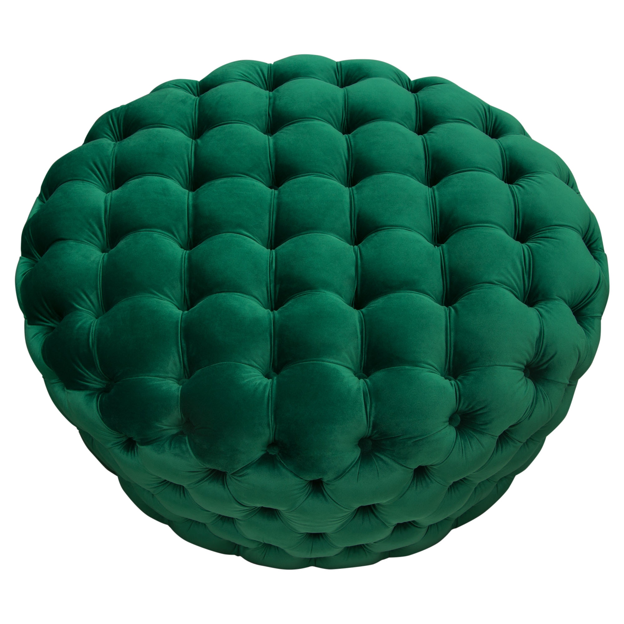 Emerald ottoman on sale