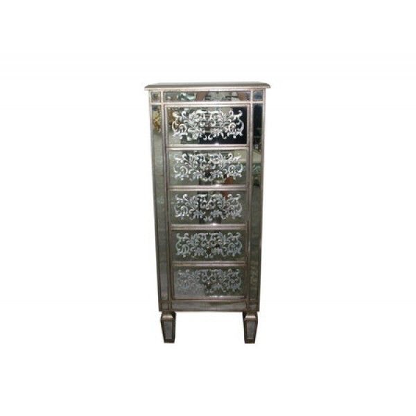 Yosemite Home Decor Living Room 5 Drawer Cabinet Fcaa10756 Fiore