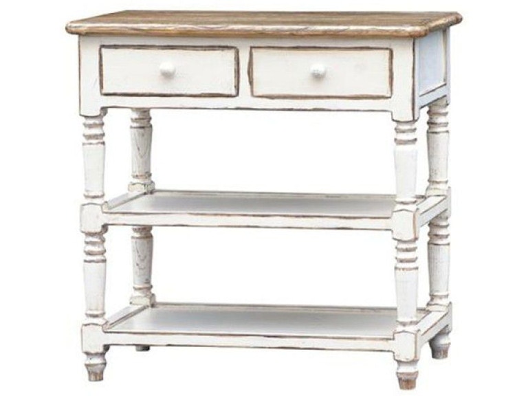 Yosemite Home Decor Living Room Accent Table Off White Ny9015 Ow