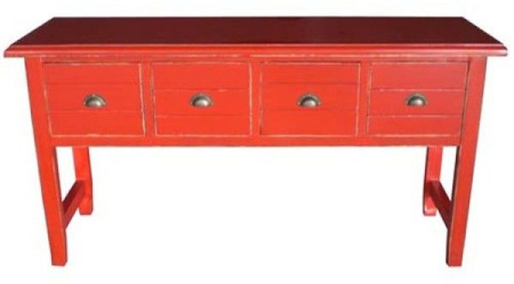 Yosemite Home Decor Living Room Red Accent Table Nya12020 Re