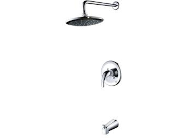 Yosemite Home Decor Accessories Polished Chrome Single Handle Yosemite Home Decor Polished Chrome Single Handle Pressure Balanced Tub And Rain Shower Yp5745ts Pc