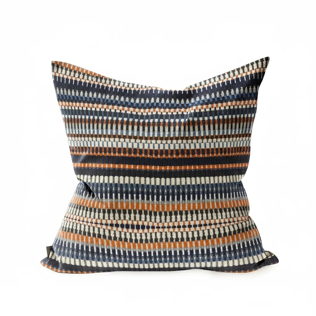 Howard Elliott Captiva Navy Indoor Outdoor 20x20 Pillow Q2-1389A