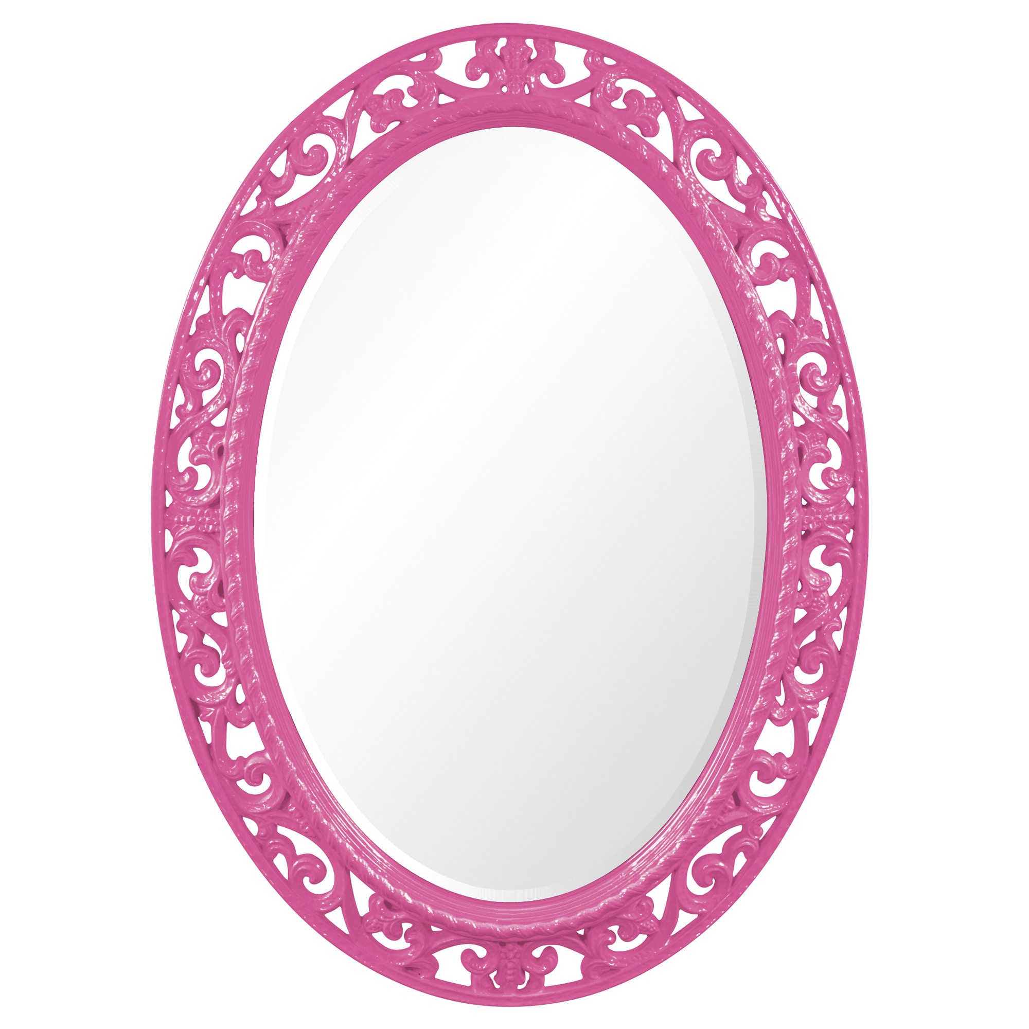 Howard Elliott Suzanne Mirror - Glossy Hot Pink 2123HP