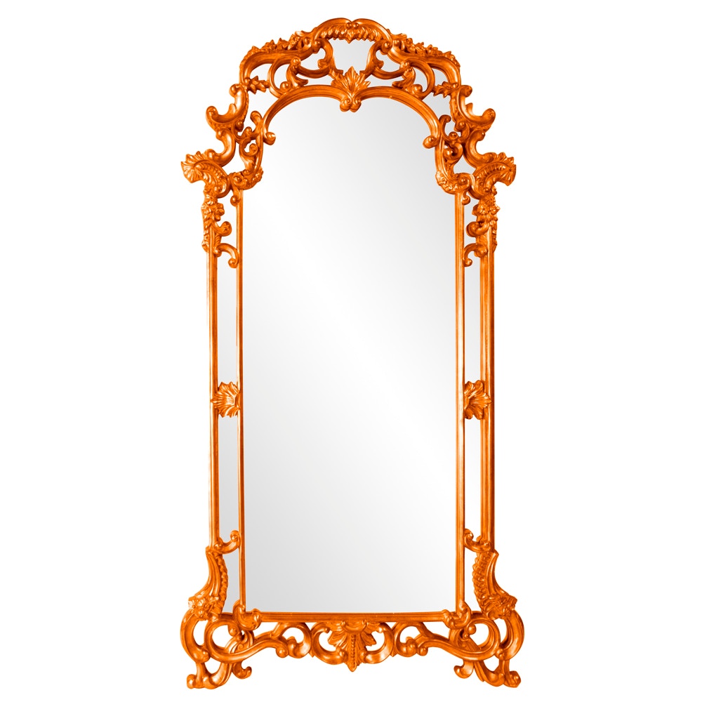 Howard Elliott Imperial Mirror - Glossy Orange 92024O