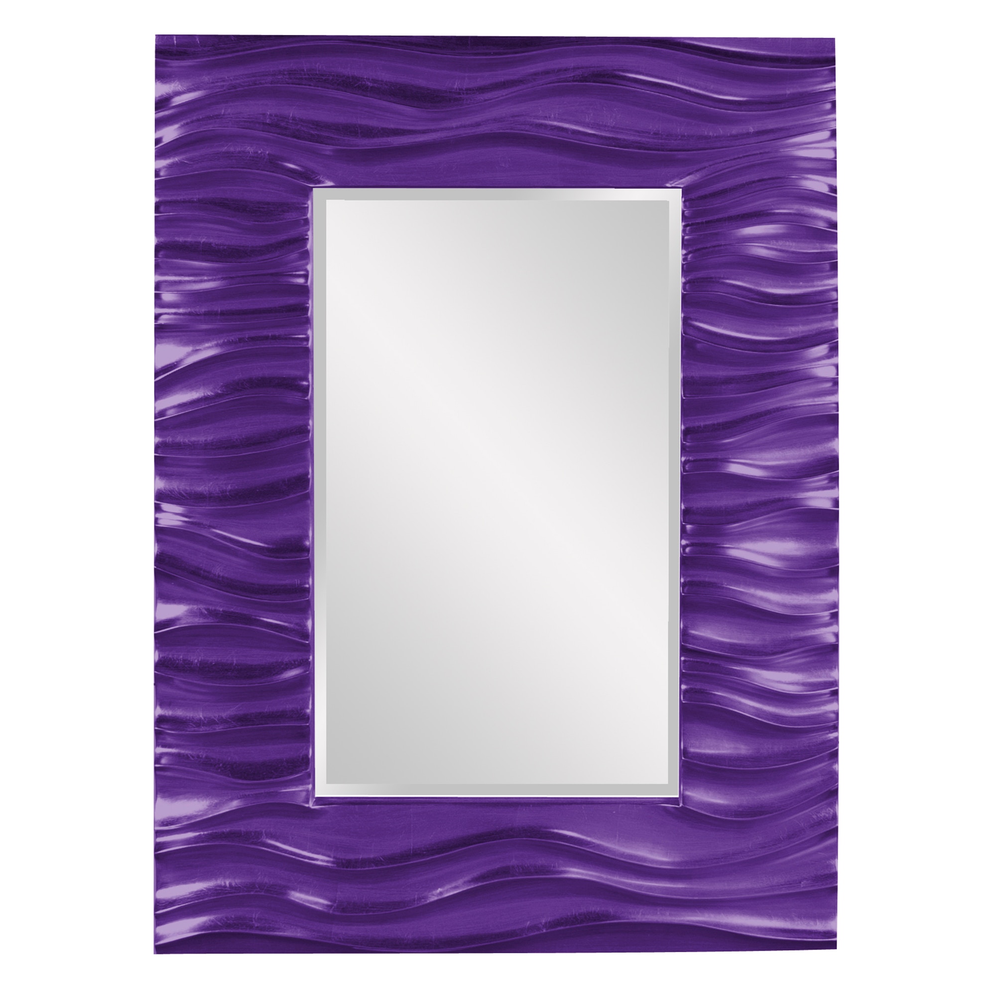 Howard Elliott Zenith Mirror - Glossy Royal Purple 56042RP