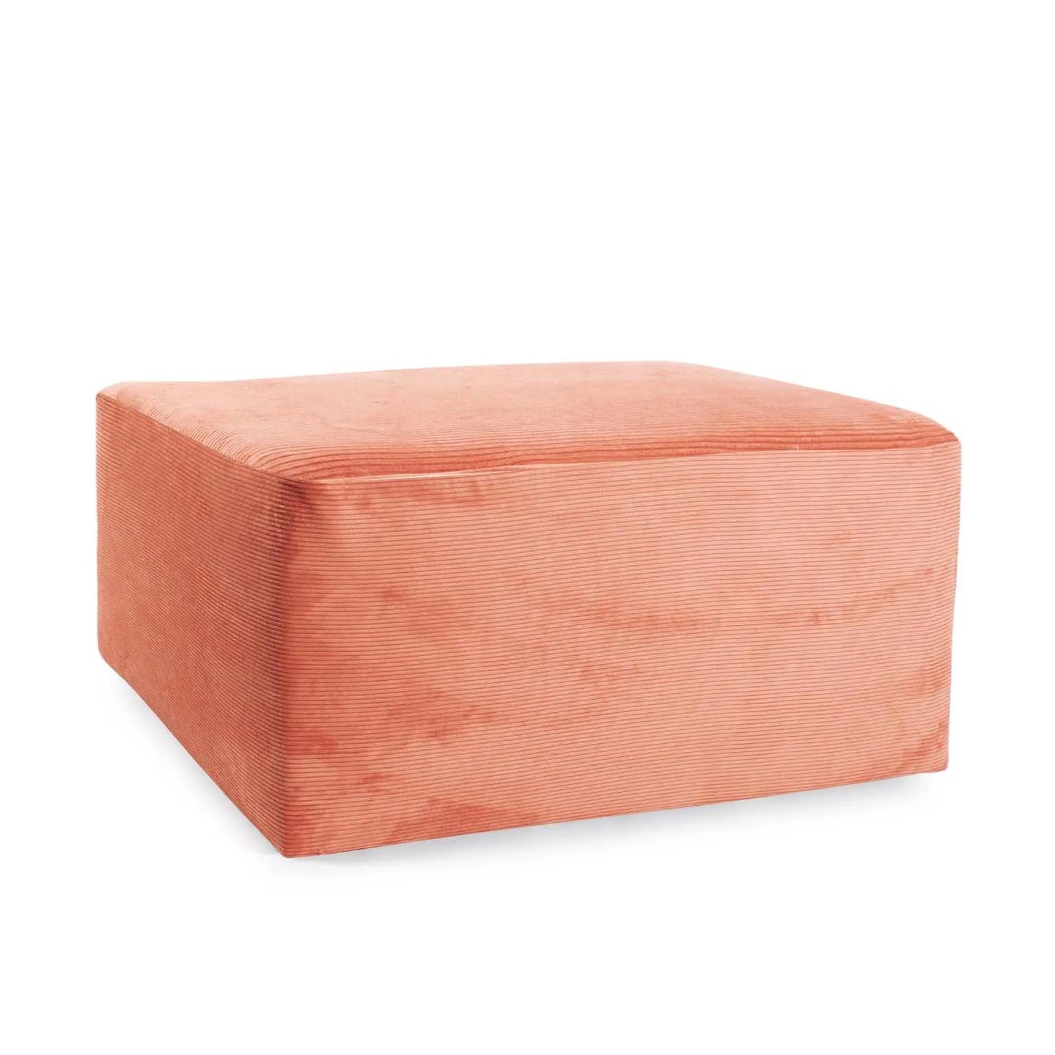 Howard Elliott Universal Square Ottoman Pana Terra 133-1348